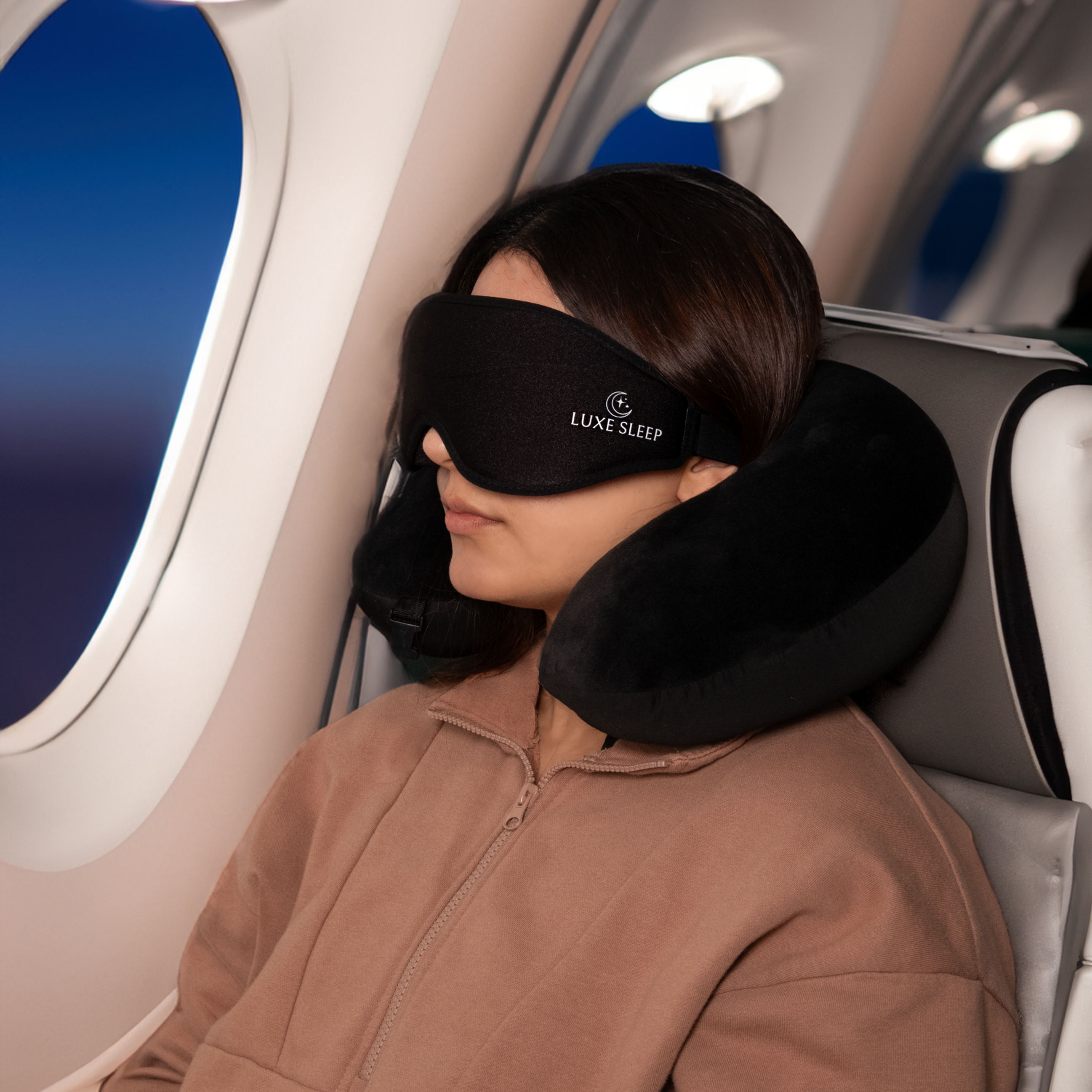 Adjustable 3D Eye Mask for Travel Friendly